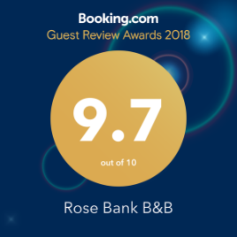 Booking.com award badge